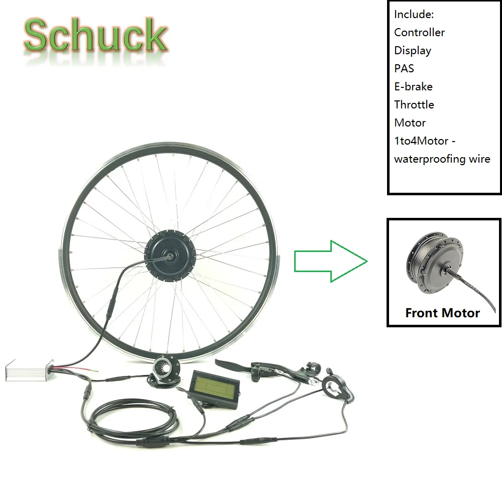 16 inch front wheel electric bike kit