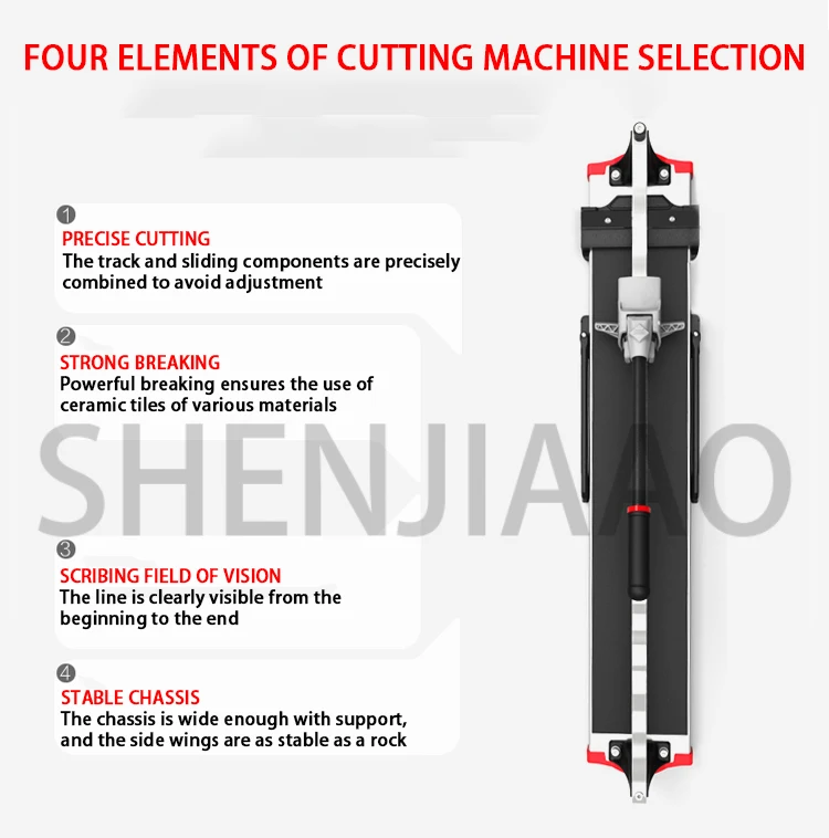 Enhanced Xone 850/1000/1200 Ceramic Tile Cutting Machine Ceramic Tile Brick  Flo