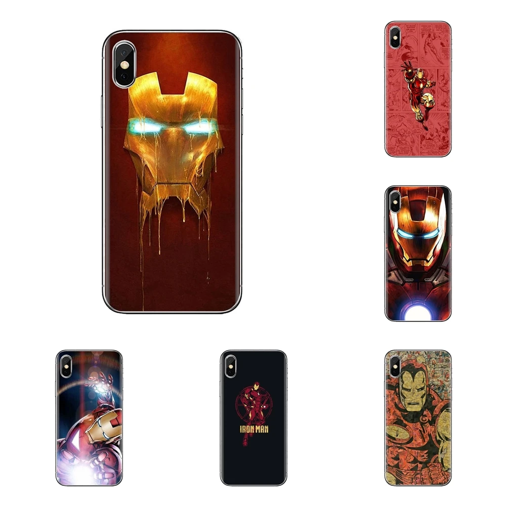 Silicone Phone Cover Bag For Oneplus 3T 5T 6T Nokia 2 3 5 6 8 9 230 3310 2.1 3.1 5.1 7 Plus 2017 2018 Tony Stark Marvel Iron Man |