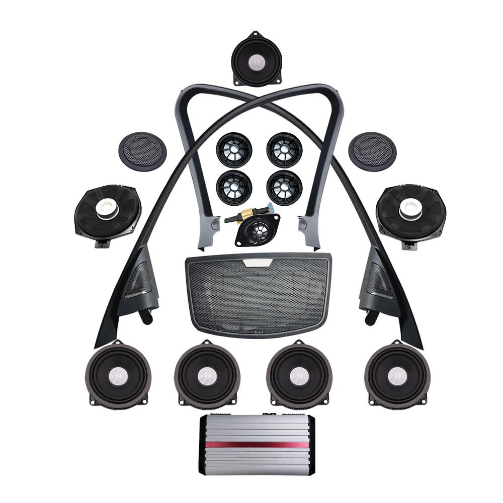 Audio Upgrade Kit For Bmw F30 F31 Tweeter Midrange Speaker Bass