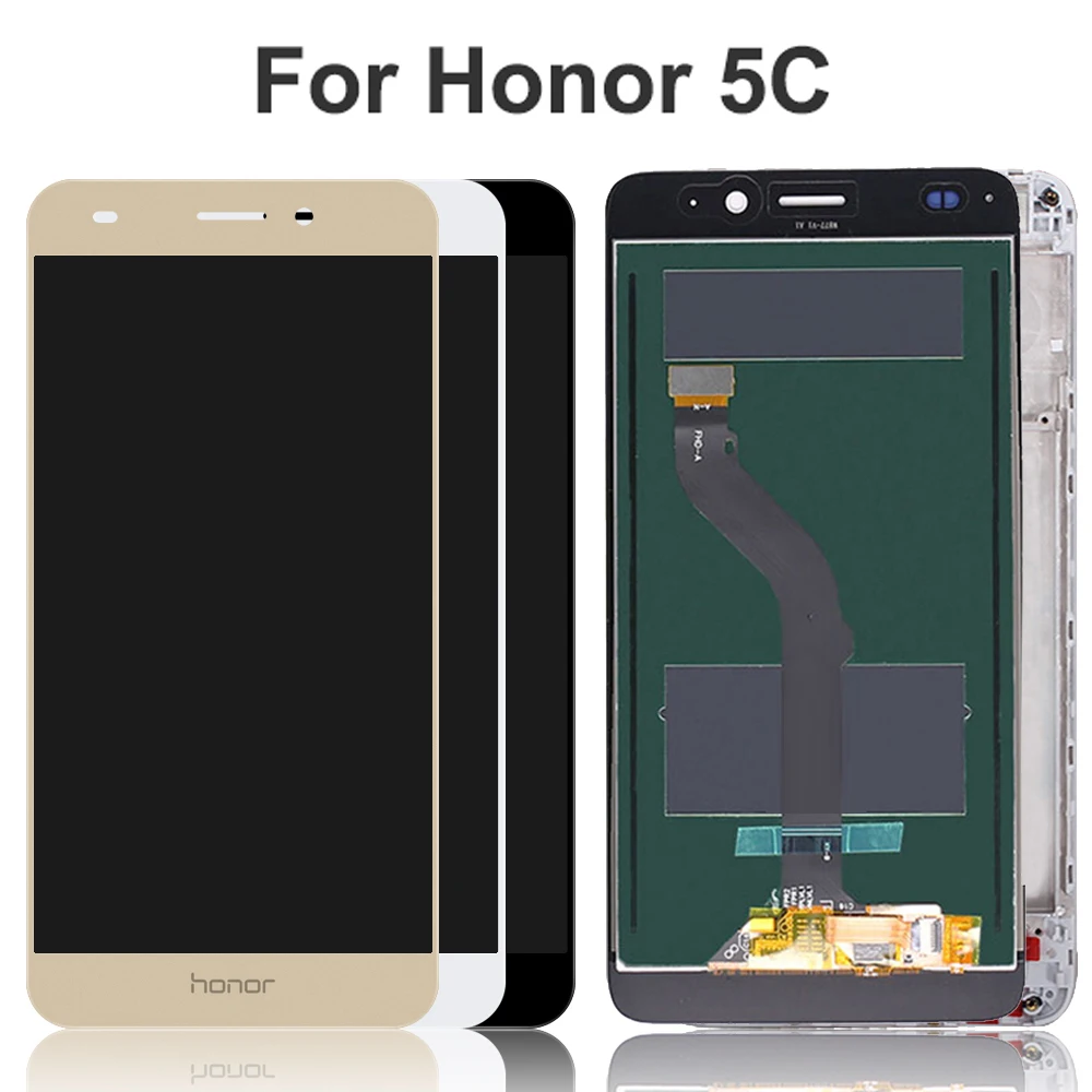 

For Huawei Honor 5C LCD 7 Lite Display Touch Screen Digitizer For Huawei Honor 5C LCD With Frame NEM-L21 NEM-L51 Replacement