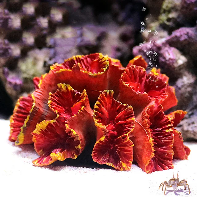 Resin Coral Reef Aquarium Ornaments Fish Tank Decor Resin Coral Home Tank Decor 2