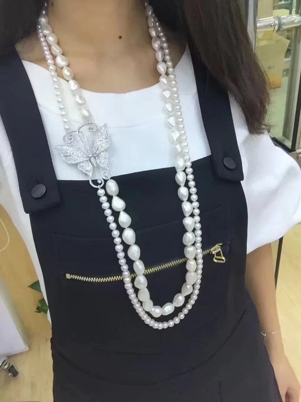 good>>>>noble jewelry TOP 8MM AAA+++ GRADE PERFECT ROUND WHITE AKOYA PEARLS EARRING 14K SOLID GOLD