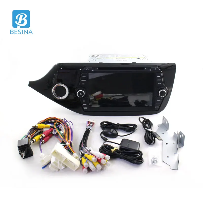 Besina Android 9,0 автомобильный dvd-плеер для KIA Ceed 2012 2013- 2 Din Автомобильный Радио gps Навигация стерео wifi 4G+ 64G Аудио ips