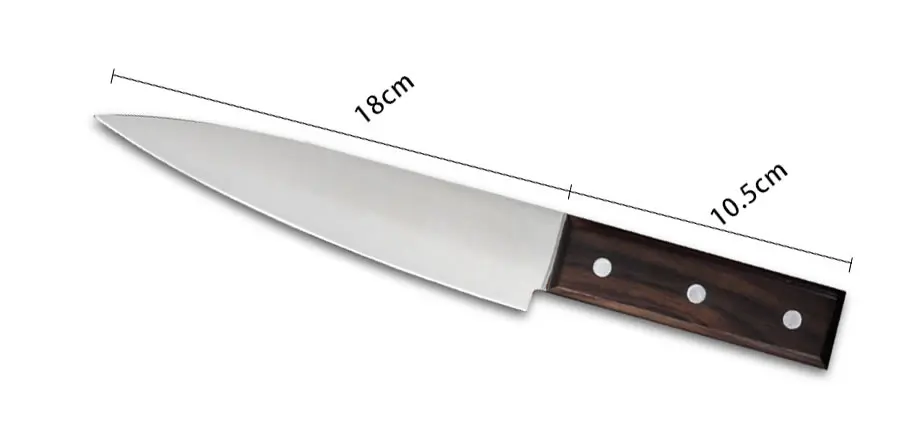 Upspirit Нержавеющая сталь японский Ножи рыбы мяса косточки Кливер фруктовый, овощной слайсер лосось нож для суши шеф-повара Кухня ножи