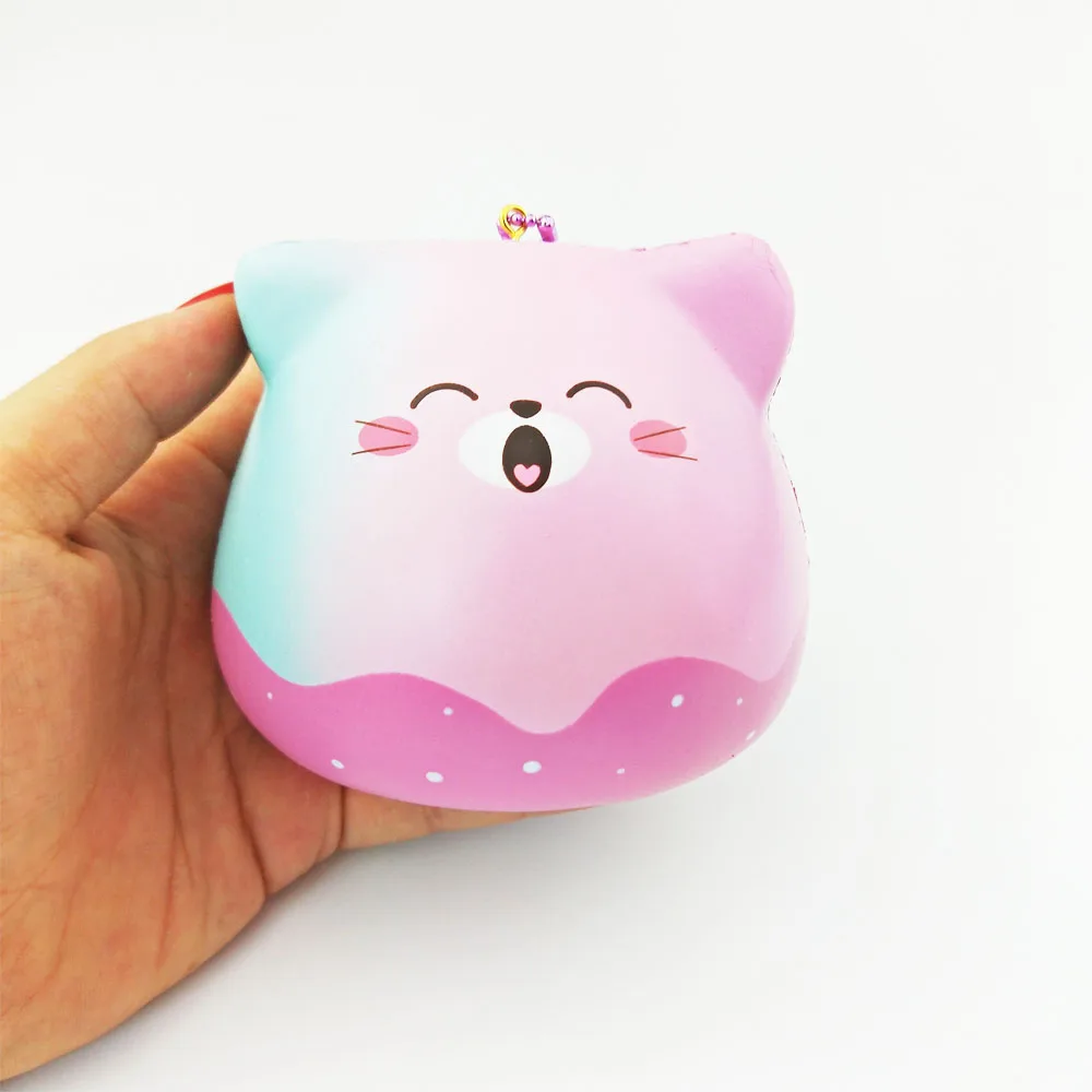 Punimaru Squishy Color KT head Scent cute Very slow slow rebound Christmas Gift For Children Kid Toy