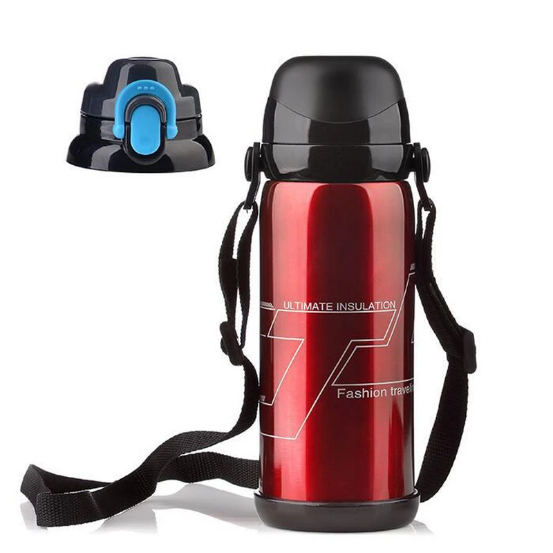 800ML Vacuum Flask Thermoses 5 Color Stainless Steel Insulated Thermos Bottle Sport Travel thermos bottle Water cup