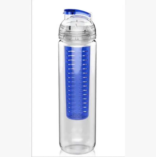 Urijk портативная бутылка для воды для заваривания фруктов, Спортивная бутылка для лимонного сока, откидная крышка для кухонного стола, кемпинга, путешествий, на открытом воздухе