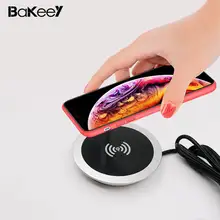 Bakeey 10 Вт индикаторный светильник Быстрая зарядка беспроводное зарядное устройство для iPhone 8 Plus XS 11 Pro huawei P30 Pro mate 30 Xiaomi Mi9 Note 10