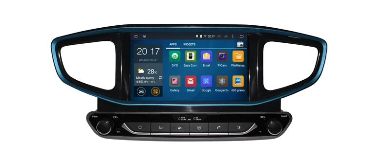 " Восьмиядерный Android 9,0 Автомобильный gps Радио навигатор для hyundai Ioniq- с 4G/Wifi DVR