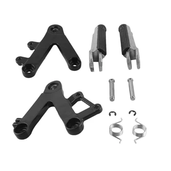 

Motorcycle Aluminum Alloy Front Rider Foot Pegs Footrest Brackets for HONDA CBR250 1990 1991 1992 1993 1994 1995 1996 1997 MC22