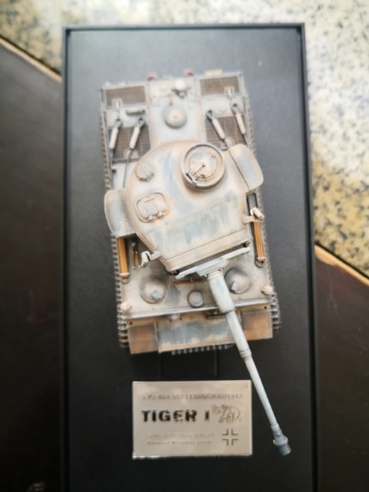 1/72 сверхтонкая окрашенная фигурка тигра I модель комплект