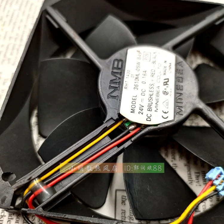 3610ML-05W-B49 24v 0.16A 9025 9 см защиты электродвигателя Вентилятор охлаждения