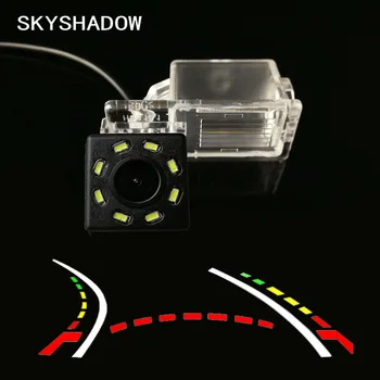

For Geely Emgrand EC718 EC715 HD Wireless Car CCD Rear Camera Fisheye 8 12 led dynamic Night Vision bracket waterproof parking