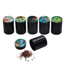 Мультяшный металлический картридж, портативная металлическая медицинская банка