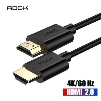 

ROCK HDMI to HDMI cable 4K 2.0 male to male Multmedia projector TV BOX 60HZ extension Splitter Cable for TV Switch HDMI Cords