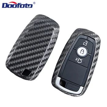 

Doofoto Car Key Case For Ford EcoSport Edge Explorer Fusion S-Max Mustang F-150 Focus 2 3 Mondeo MK4 Kuga Fiesta Transit Styling
