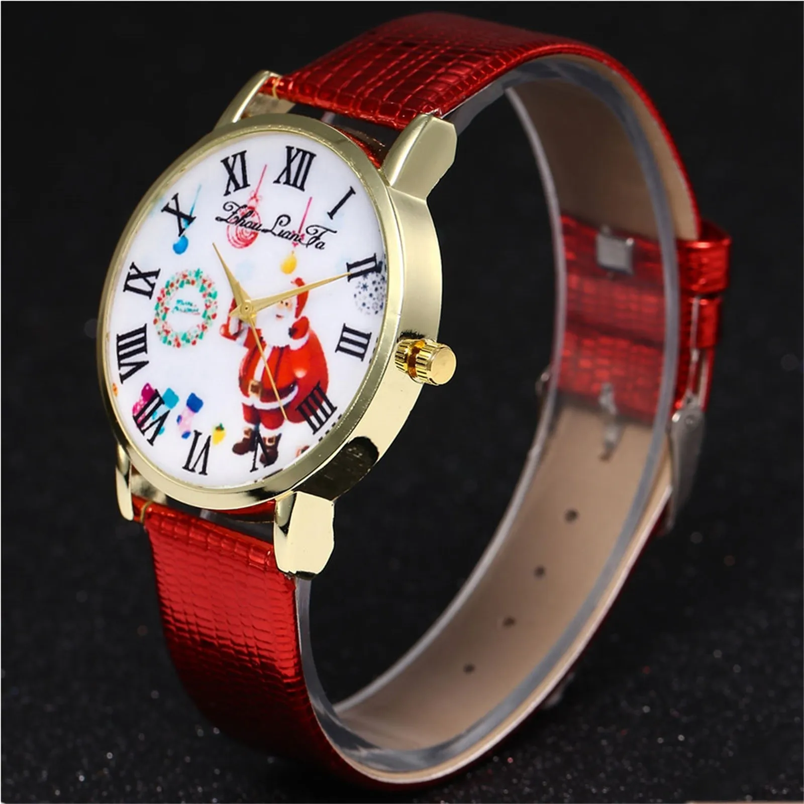 Копия S элегантные часы для женщин Повседневная женская кожаная обувь широкий