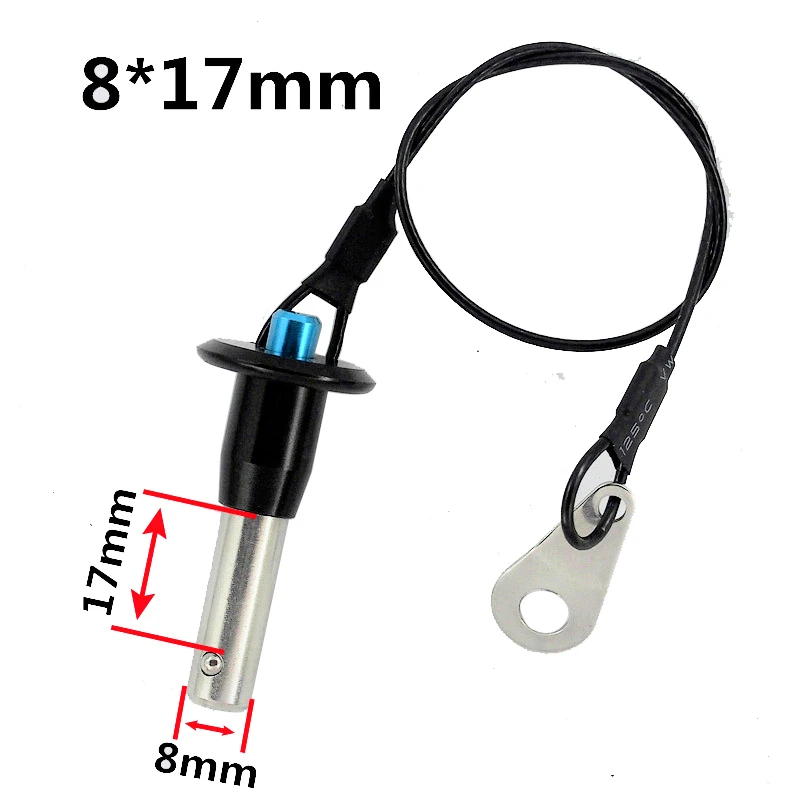 2 adet hat dizili hoparlör aksesuarları Pin 8x17mm Y0817 profesyonel ses için 8 inç Kara sistemi taşınabilir DJ konsolu mikser