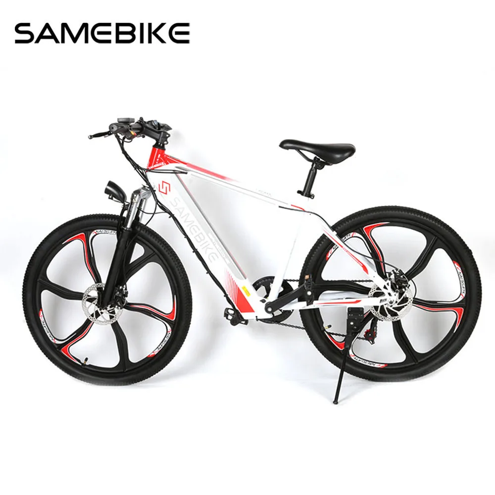SAMEBIKE Electric Bike SH26 26 inch Mountain Bicycle 350W Mountain Ebike Frame New Style E bike