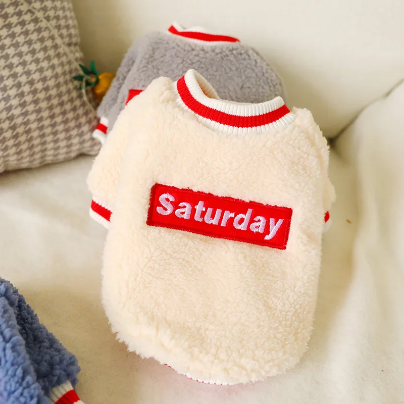 

HEYPET Pet Dog Clothes Warm Dog Costume Puppy Pets Clothing Soft Pet Apparel Lamb Cashmere Dogs Shirt Chihuahua Ropa Perro