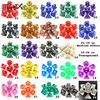 Ensemble coloré Transparent de 7 pièces avec des dés de jeu de Poker à effet bonbon, couleur bleue DnD D4,d6,d8,d10,d12,d20 pour Rpg Deskgame ► Photo 2/6