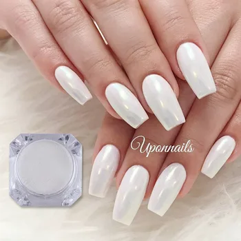 

Pearl Nail Glitter Powder Mirror Powder Shimmer Chrome Pigment Dust Powder Nail Glitters DIY Nail Art Decorations