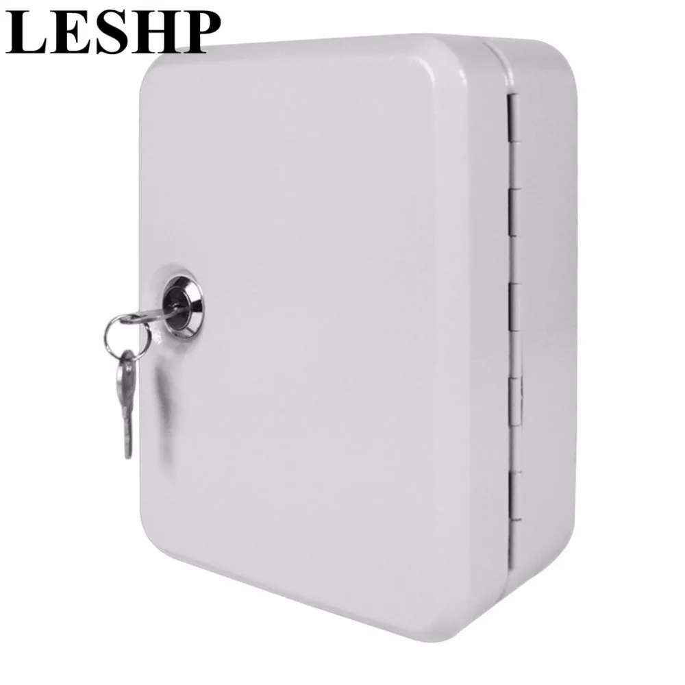 LESHP экономичный Лучшая цена запираемый Безопасный металлический шкафчик для ключей Сейф Коробка для хранения с 20 бирками Fobs настенный