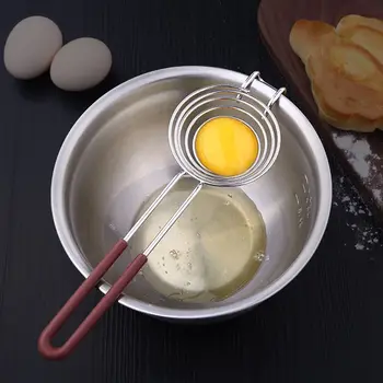 

Egg Tools Yolk Separator Liquid Filter Yolk Separator Household Kitchen Separator Tool Yolk Dividers Yolk Separator