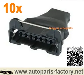 

longyue 10set Air Flow Meter MAF Connector Kit Rubber Boot for 7-pin 300zx 80mm AFM