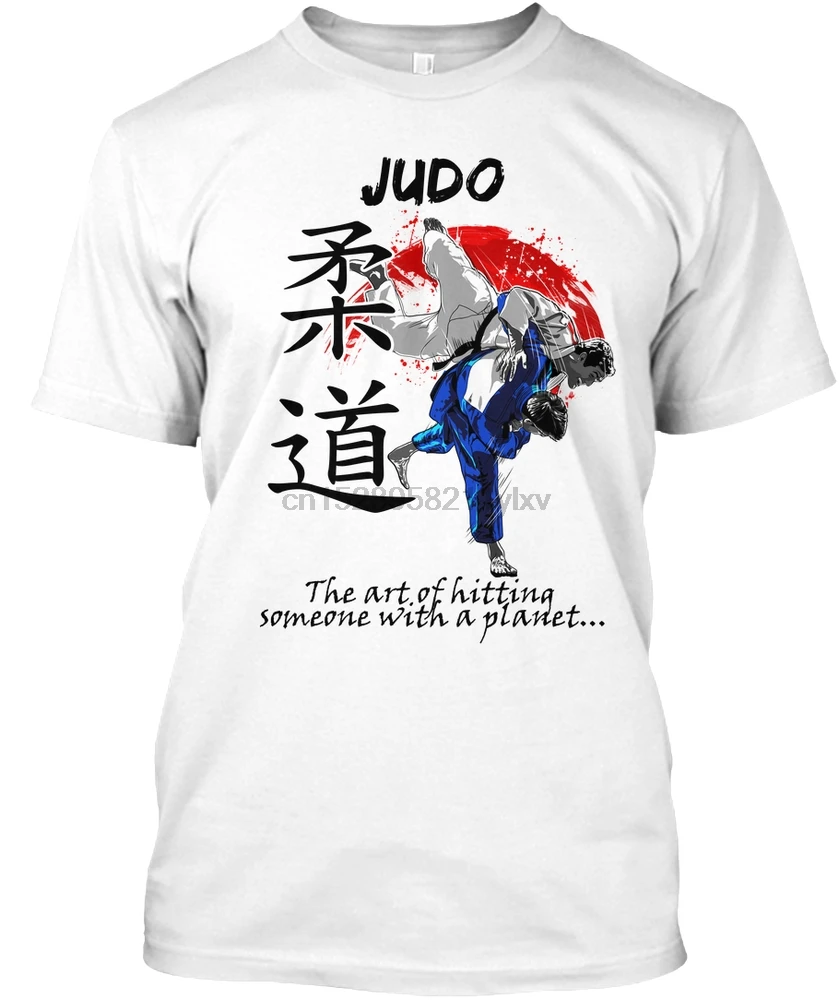 Для мужчин футболка дзюдо-искусство футболки женщин | Мужская одежда