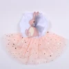 Girl Dog Cat Dress Skirt Stars Design Wholesale