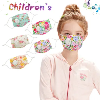 

mouth mask kids Unisex Cotton cute printing FaceMasks Reutilizable Breathable Mask For Cycling Washable Earhook маска masque