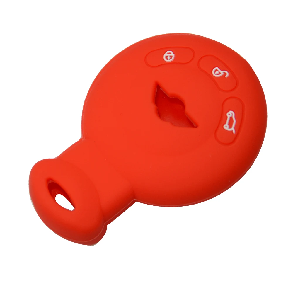 Custodia protettiva per portachiavi in Silicone a 3 pulsanti in Silicone di alta qualità per BMW Mini Cooper R60 R56 R55 R57 R58 R59 accessori custodia chiave - H5f7ed069cecd4b8cbc5b1877a9fe500ba
