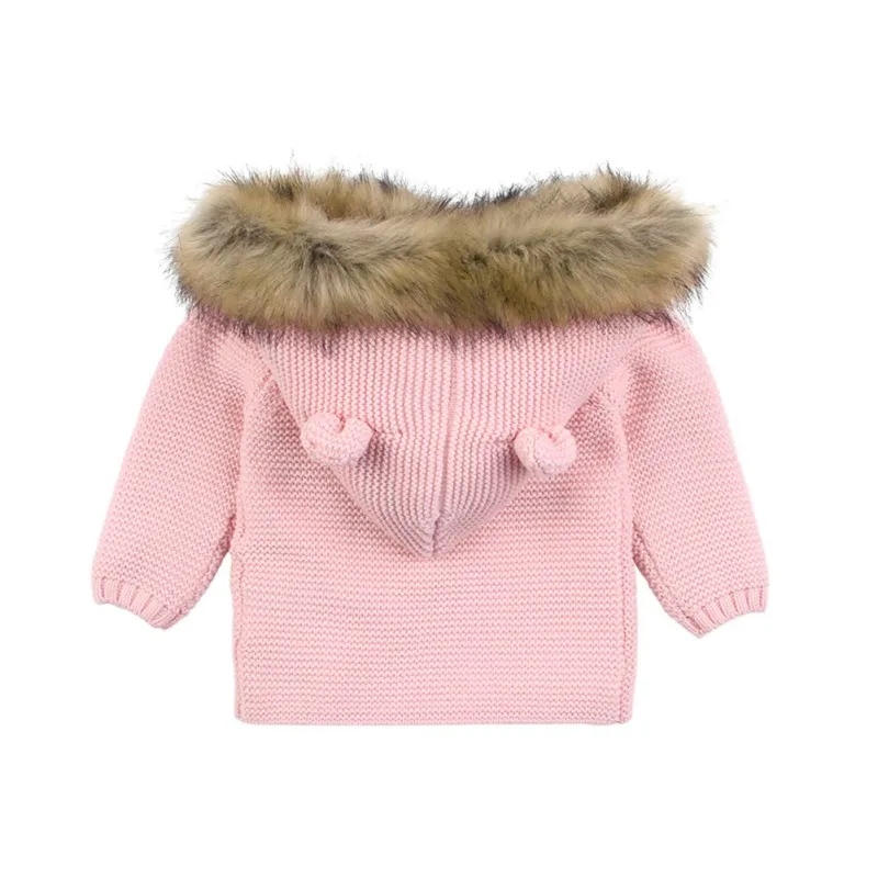 Children Kids Sweater Jacket Autumn Winter Baby Girl Boy Hoodie Cardigan Casual Outerwear Coat Clothes Newborn Wear New Tops
