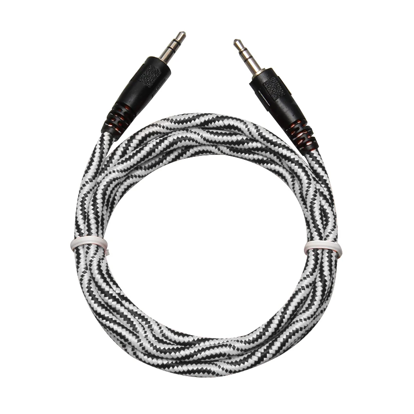 Jack Aux Cable 3 5 Mm To 3 5mm Audio Cable Male To Male Kabel Car Aux Cord for Iphone Headphone Speaker Wire Jack Cabo 300pcs