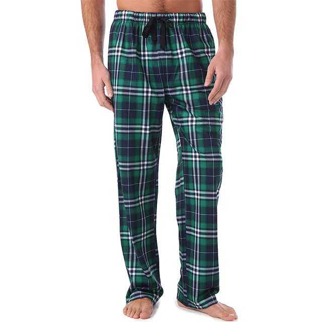 Men's Home Pants Cotton Flannel Autumn 