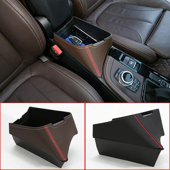 

5 Styles Car Center Armrest Storage Box Container Tray For BMW X1 F48 2016-2020 X2 F47 2018-2020 Car Accessories Left Hand Drive