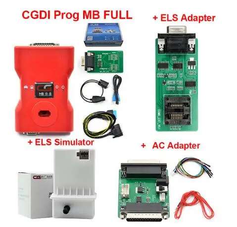 CGDI ELV AC Инструмент для программирования ключей CGDI MB для Benz BGA, ключ-программист, Ник, калькулятор BGA, адаптер ELV, симулятор, адаптер переменного тока, тест EIS ELV - Название цвета: CGDI ELV AC