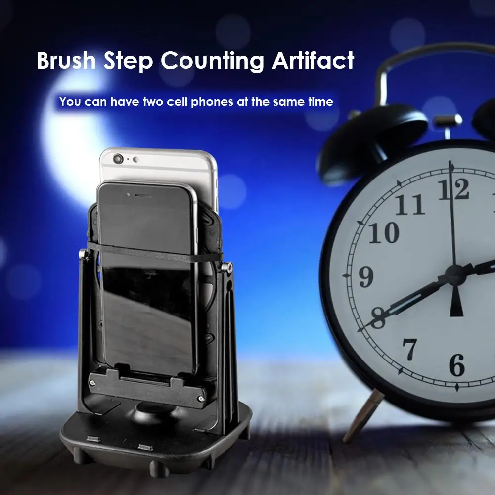 

Phone Swing Automatic Shake Wiggle Device for Mobile Phone WeChat Motion Step Passometer Home Decoration Shelves