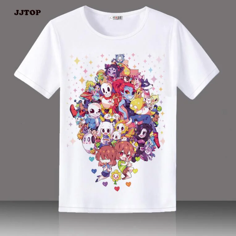 Детские Взрослые Семейные рубашки аниме Cos Undertale Frisk Toriel SansCasual Футболка Топ Sans Chara