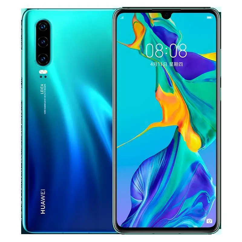 Мобильный телефон HuaWei P30 Kirin 980 Android 9,1 6," ips 2340X1080 8 Гб ram 256 ГБ rom 40.0MP NFC отпечаток пальца IP53