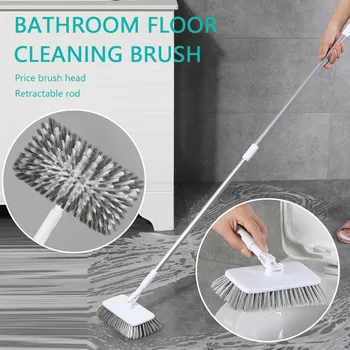 

Tile Scrub Brush with Shower Brush Good for Clean Brush Bathroom and Kitchen