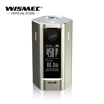 

Original 80W wismec mod Wismec RXmini TC mod Box with Built in 2100mAh Battery VW/Bypass/TC-Ni/TC-Ti/TC-SS/TCR Mode