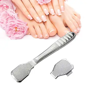 

Professional Foot Care Pedicure Stainless Steel Hard Removal Skin Shaver Skin Cuticle feet Tool 10 Cutter Remover Blades De U4O0