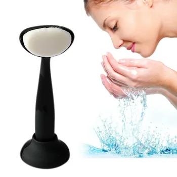 

New Portable 1 Pcs Silicone Face Cleanser Brush Face Cleaning Vibration Massage Exfoliating Blackhead Brush