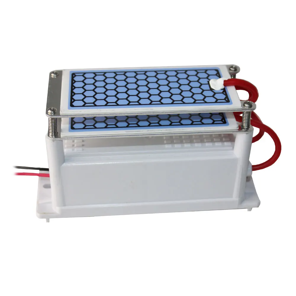 Автомобильный очиститель воздуха Керамический генератор озона DC12V 10 г двойной интегрированный долгий срок службы керамическая пластина озонатор дезинфекция воздуха