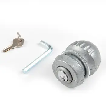 

1 Set Trailer Parts Accessories Metal Hitch Ball Lock Universal Coupling Tow Caravan Lock 50x62mm