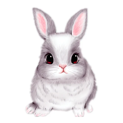 

LLY-1309 Car Stickers Animal Lovely Rabbit Modeling Decorative PVC Auto Motorcycle Accessories Creative Waterproof Decals