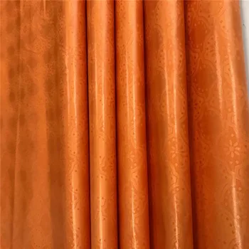 

orange atiku fabric for men top quality bazin riche getzner 2020 nouveau soft basin riche brocade lace guinea brocade 5yards
